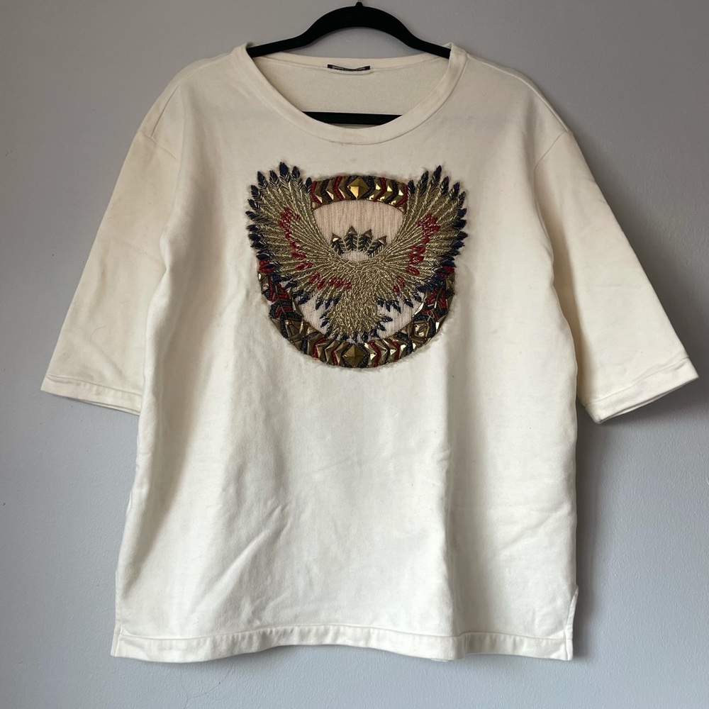 Balmain Eagle Sweatshirt SZ 36